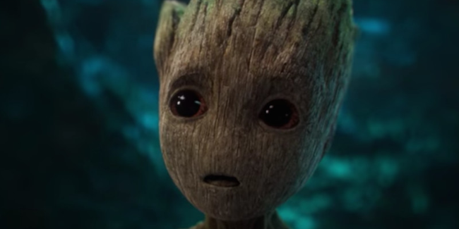 Anche Baby Groot è stupito... Baby Groot dei Guardiani della Galassia