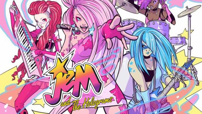 Jem e le Holograms: in arrivo film live action e fumetto Jem e le Holograms: copertina del primo numero