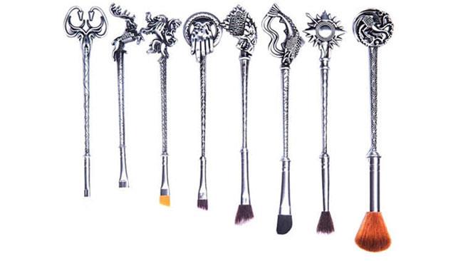 Il set di pennelli da trucco di Game of Thrones Il magnifico set di pennelli di Game of Thrones