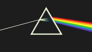 Il logo di The Dark Side of the Moon dei Pink Floyd