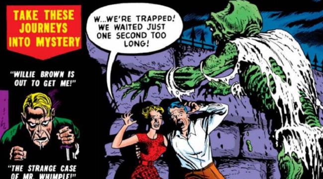 Alcune immagini delle storie I disegni vintage del fumetto