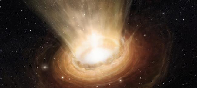 Event Horizon Telescope potrebbe offrirci la prima fotografia di un buco nero Un buco nero nell'immaginario di un artista