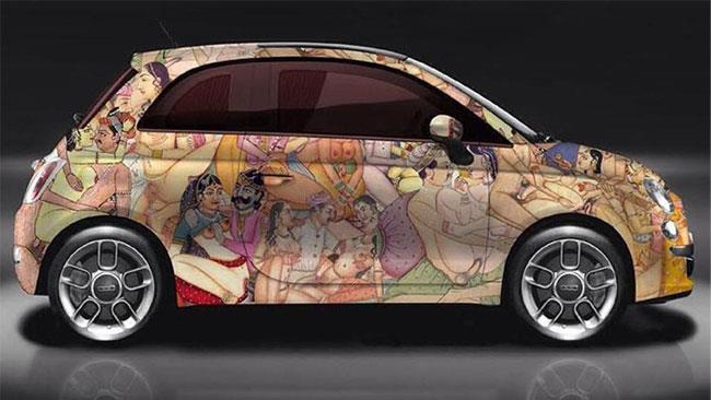 La Fiat 500 Kar_masutra di Garage Italia La nuova versione custom della Fiat 500 proposta dal Garage italia