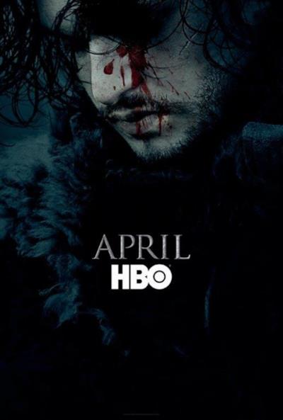 Il primo poster ufficiale di Game of Thrones 6 con Jon Snow