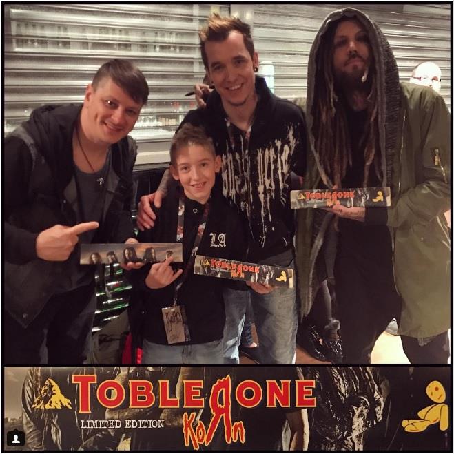 La special edition del Toblerone dei Korn