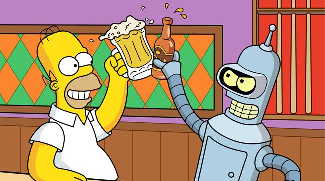 Simpson incontrano Futurama Simpson incontrano Futurama nella ventiseiesima stagione