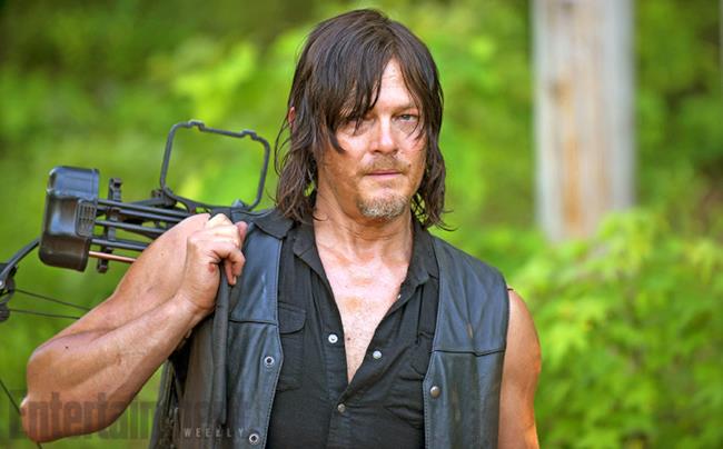 Prime immagini della stagione 6 di The Walking Dead Daryl nella sesta stagione di The Walking Dead