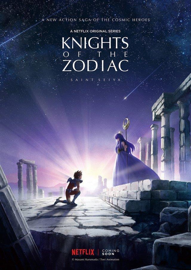 Il poster di Knights of the Zodiac – Saint Seiya