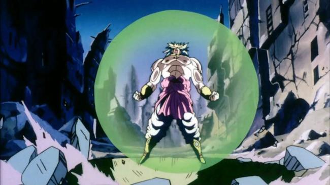 Broly sfodera il suo potere in un'immagine di DB Z Il Super Saiyan della leggenda si mostra in un'immagine di DB Z