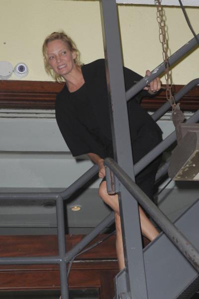 Uma Thurman in abito elegante