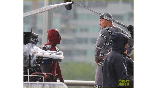 Deadpool e Colosso foto dal set cinematografico