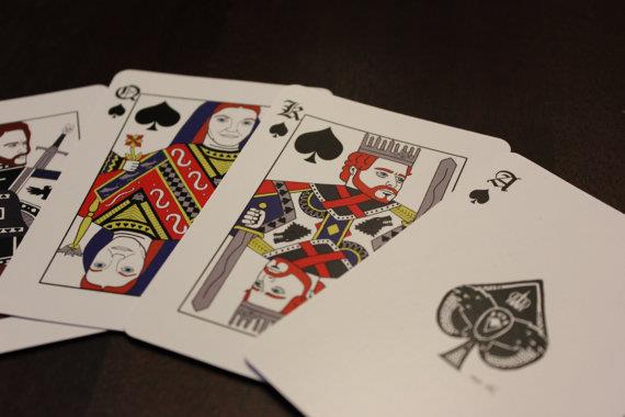 Gli Stark nelle carte da gioco di Game of Thrones