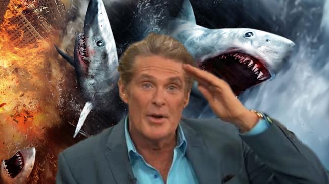 Sharknado 3 sarà il peggior film di sempre, parola di David Hasselhoff David Hasselhoff sarà in Sharknado 3
