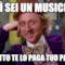 così sei un musicista l'affitto te lo paga tuo padre?