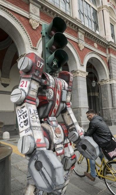Il semaforo Transformer di Torino