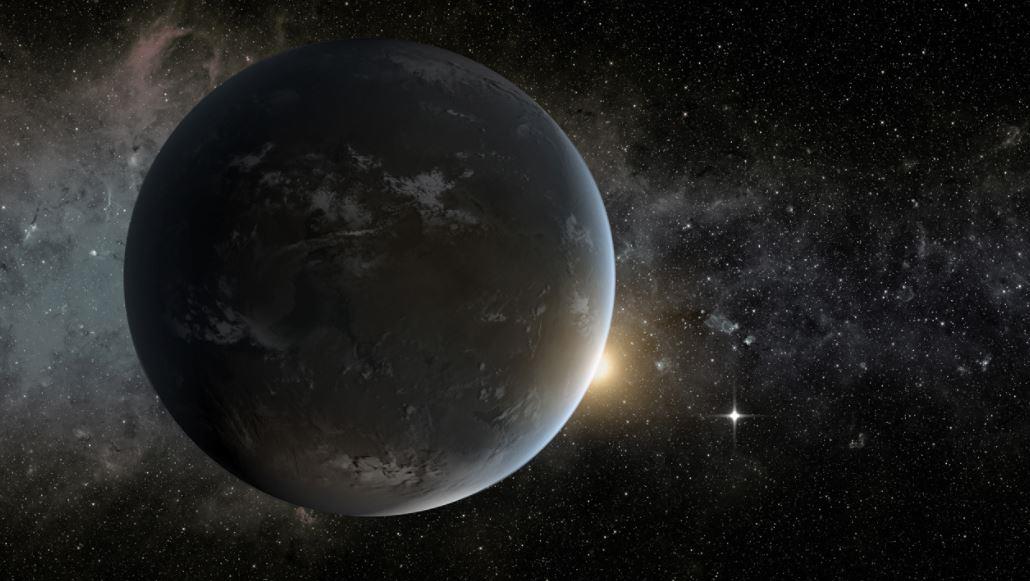 Uno degli esopianeti fotografato da Kepler