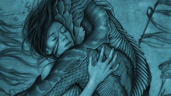 La creatura e la donna L'uomo pesce e la donna