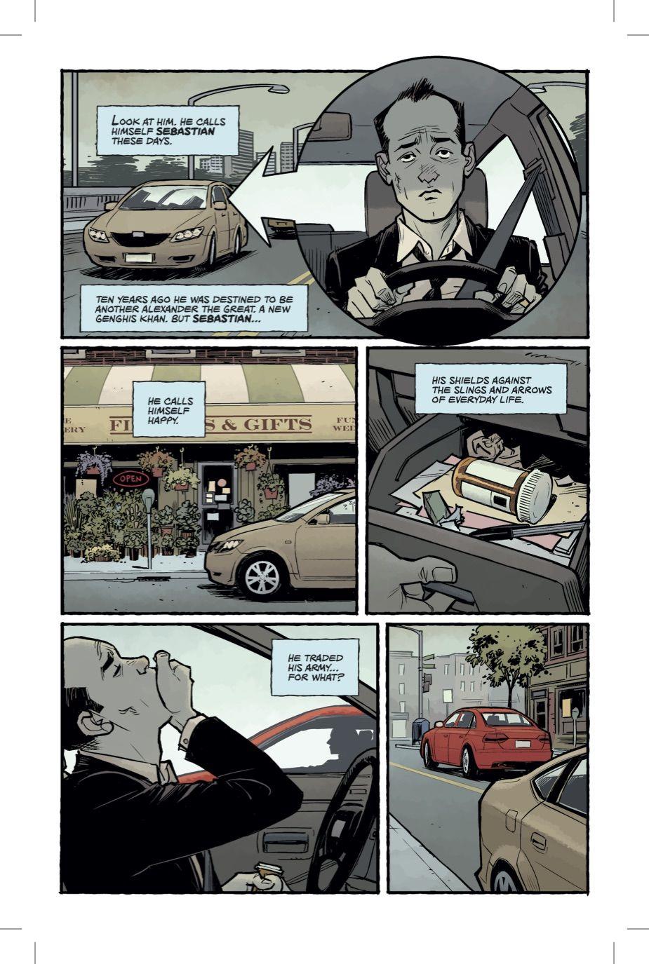 Fight Club 2, prima pagina del fumetto