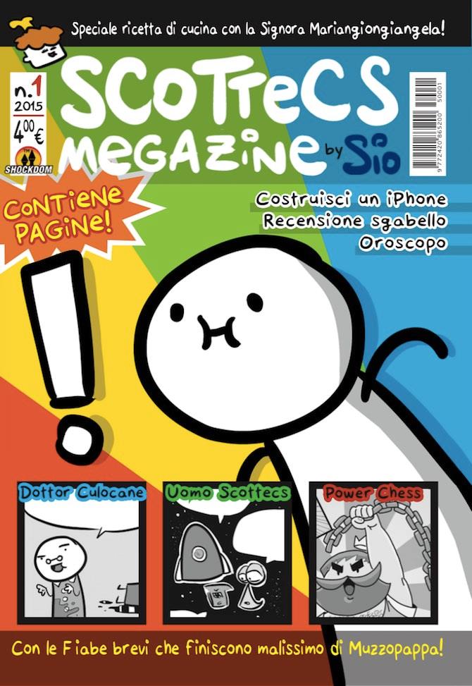 La copertina di Scottecs Magazine 1