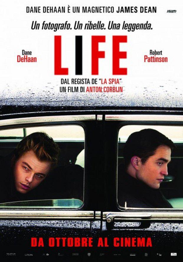Il poster italiano di Life, sull'amicizia tra James Dean e il fotografo Dannis Stock