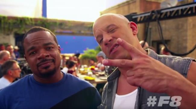 Gary Gray e Vin Diesel il regista Gray insieme a Vin Diesel