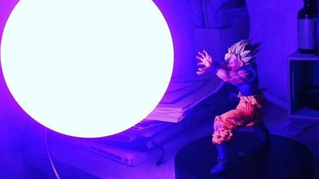 Una delle lampade di Dragon Ball La lampada di Goku Super Saiyan