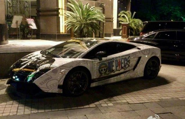 La Lamborghini ispirata a One Piece