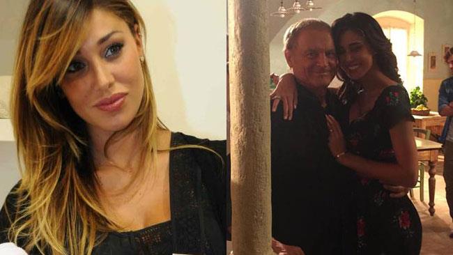 Belen Rodriguez ha condiviso foto dal set di Don Matteo 10 Belen Rodriguez e le foto dal set di Don Matteo 10
