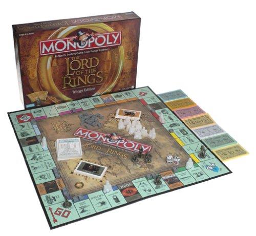 L'edizione in commercio del Monopoly del Signore degli Anelli