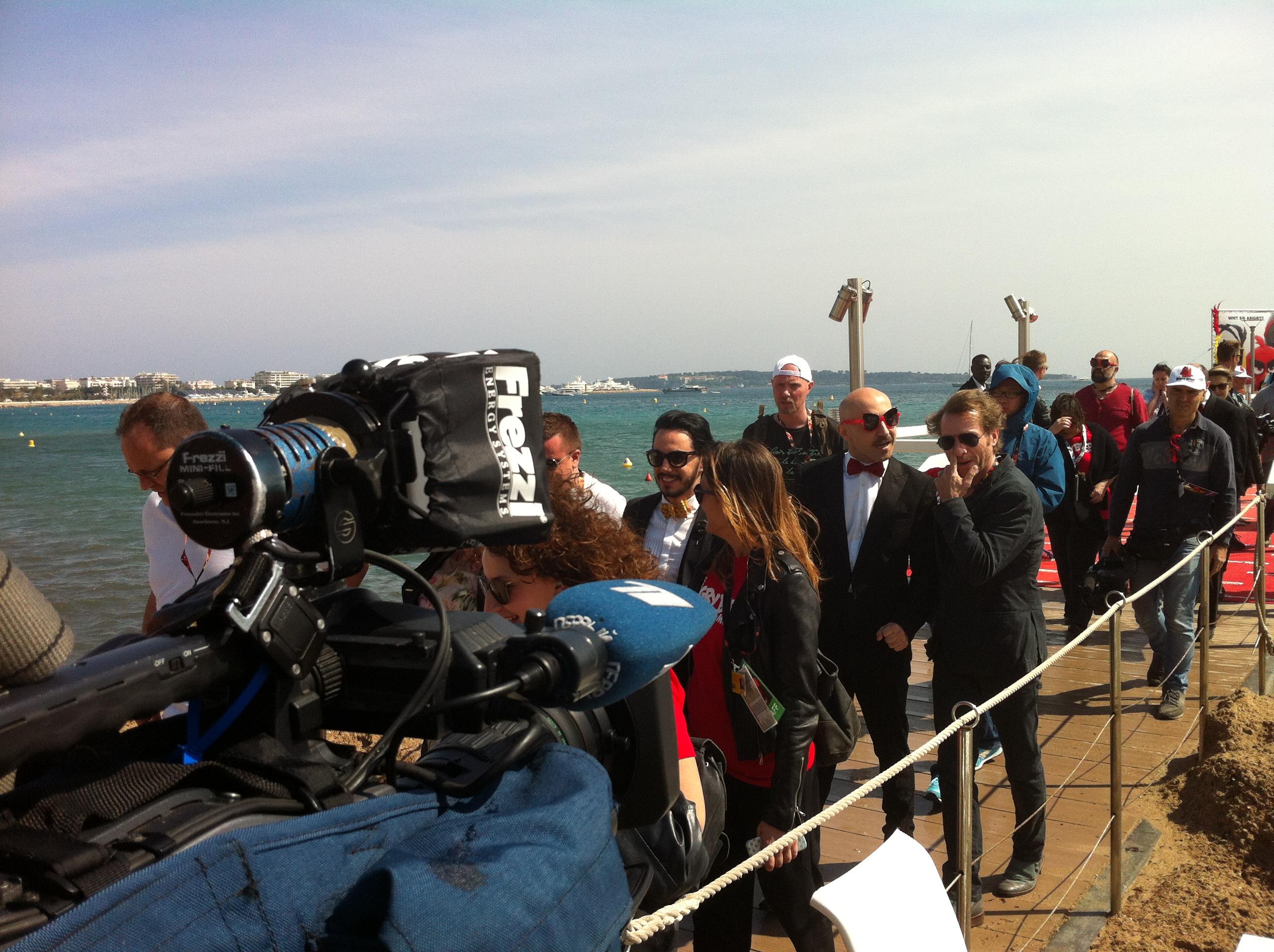 Maccio Capatonda sbarca a Cannes per promuovere Angry Birds