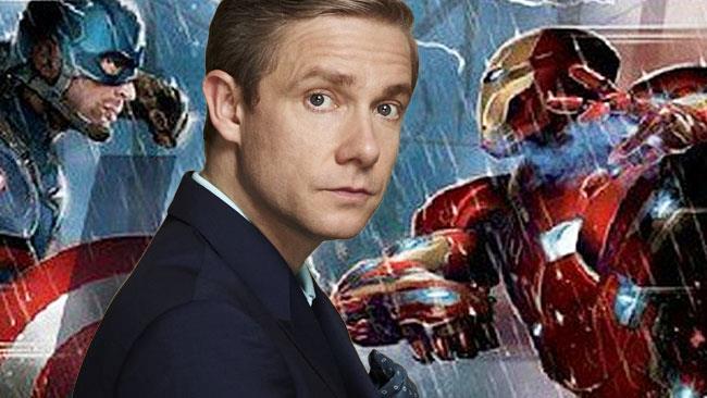Martin Freeman si è unito al cast di Capitan America: Civil War Martin Freeman avrà un ruolo nello scontro tra Iron Man e Capitan America