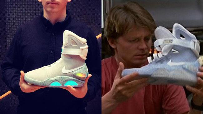 Le scarpe di ritorno al futuro potrebbero arrivare a ottobre Le Nike Air Mag destinate al pubblico