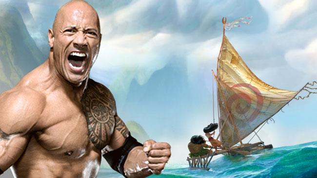 The Rock sarà Maui in Moana, il nuovo musical Disney. The Rock mette alla prova le corde vocali per Moana
