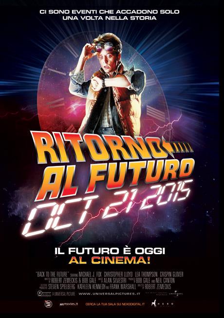 Il poster italiano del Ritorno al Futuro Day