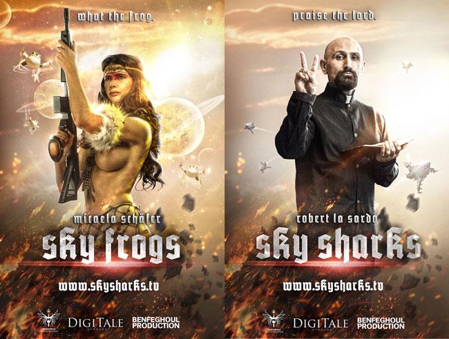 Sky Sharks promette squali, zombie e splatter