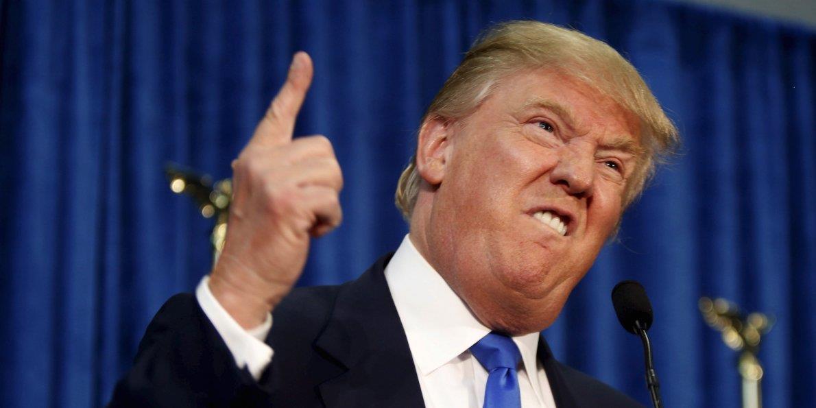 Trump furioso