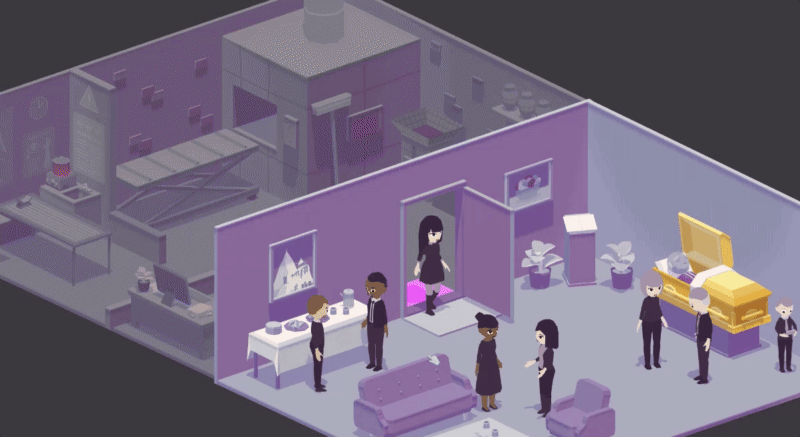 Una gif del gioco
