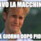 LAVO LA MACCHINA E IL GIORNO DOPO PIOVE
