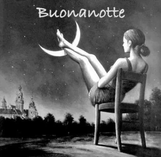 Un disegno da condividere per gli auguri di buonanotte
