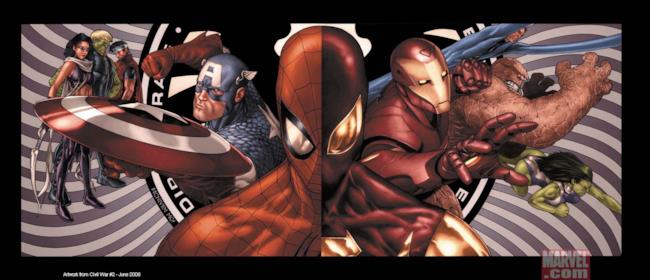 Nell'universo cinematografico Marvel, Civil War sarà diversa da quella dei fumetti