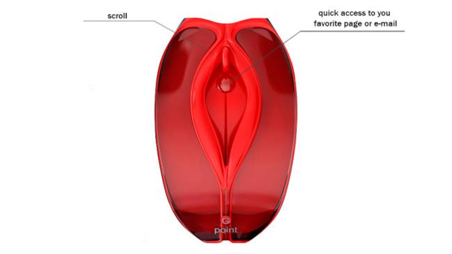 Red G-spot mouse