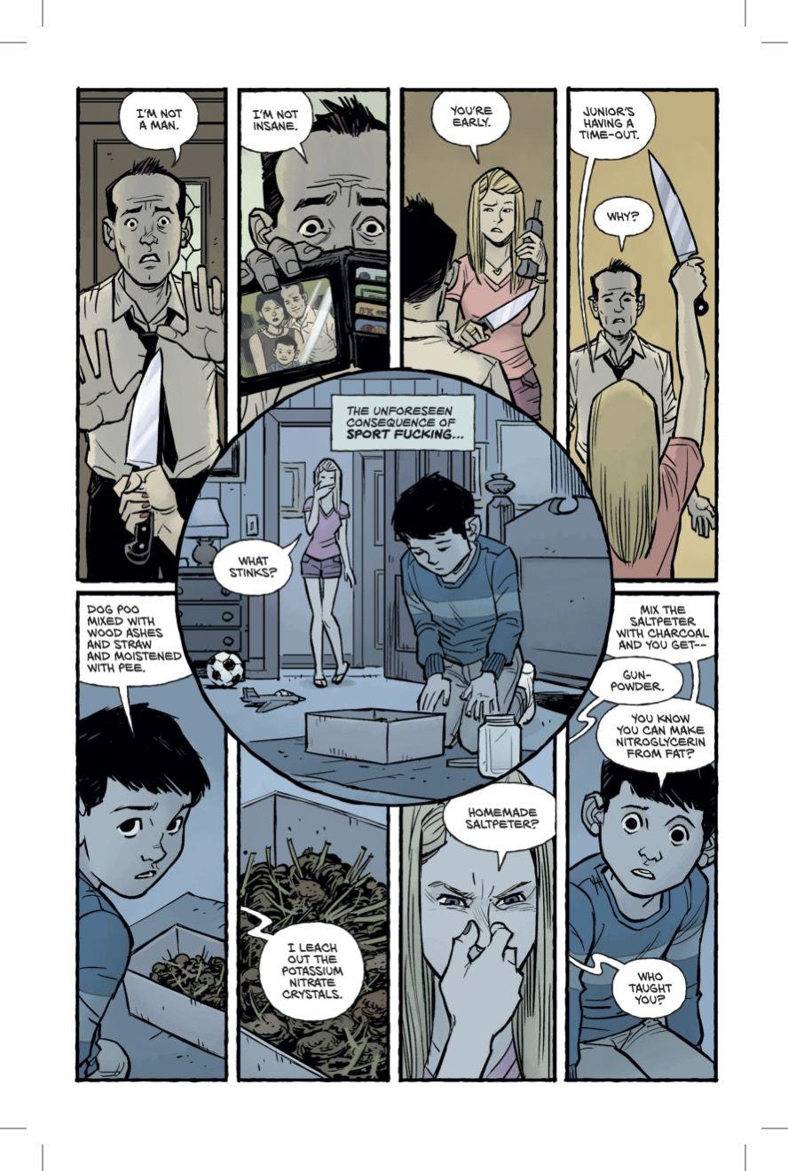 terza pagina del fumetto Fight Club 2