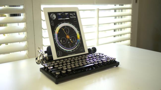 Macchina da scrivere USB con iPad