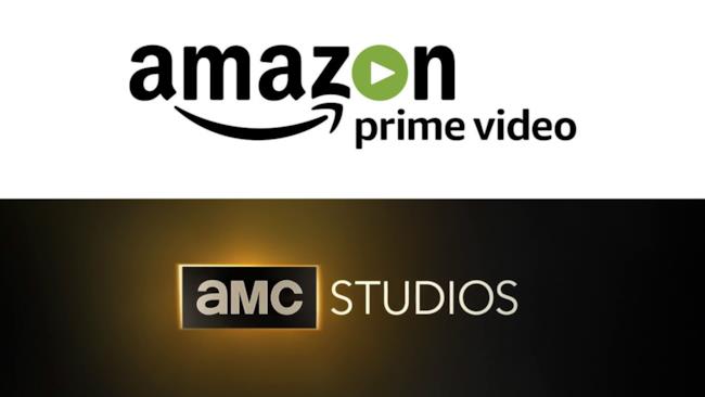 I loghi dei protagonisti Amazon Prime Video e AMC Studios.
