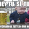 hey tu. sì, tu. ho succhiato le tette di tua moglie!