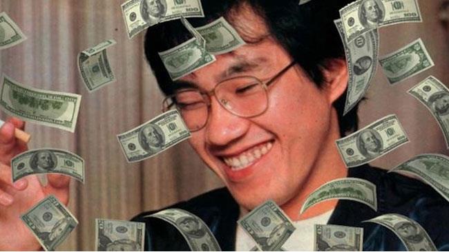 Dragon Ball, Toriyama si pronuncia sullo scandalo Paradise Papers Toriyama in un bagno di soldi