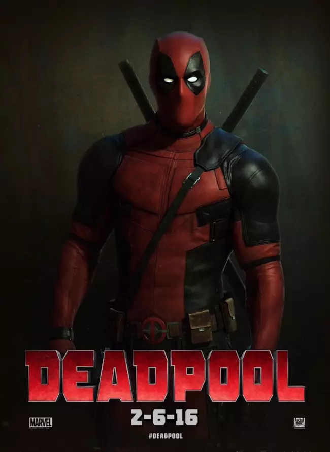 Il primo poster ufficiale di Deadpool