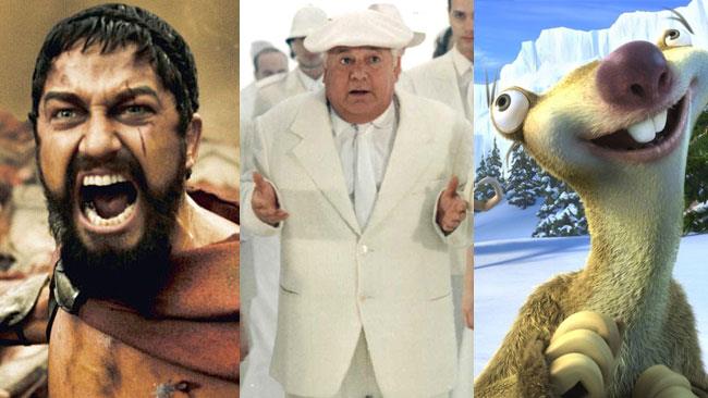 28 ottobre 2015: stasera in TV ci sono Fantozzi, 300 e L'Era Glaciale 300, Fantozzi e L'Era Glaciale 4 stasera sono in TV