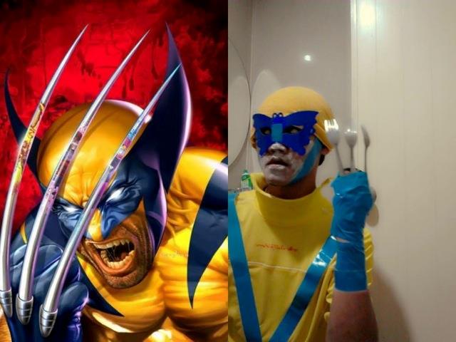 Cosplay del personaggio Wolverine