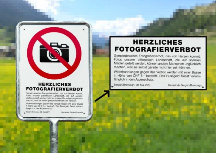 Vietato fotografare il villaggio
